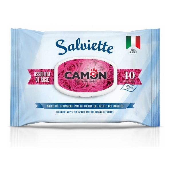 Camon Salviette Detergenti 5x40pezzi Totale 200 Salviettine