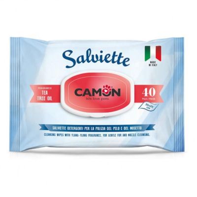 Camon Salviette Detergenti 5x40pezzi Totale 200 Salviettine