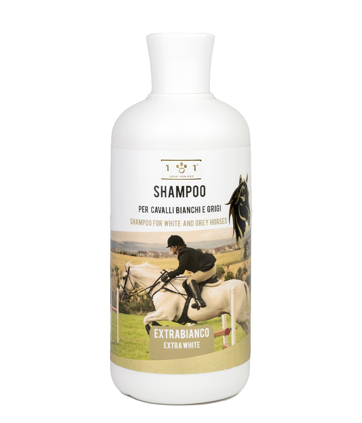 Linea 101 Shampoo Per Cavalli Bianchi e Grigi - ExtraBianco 500ml