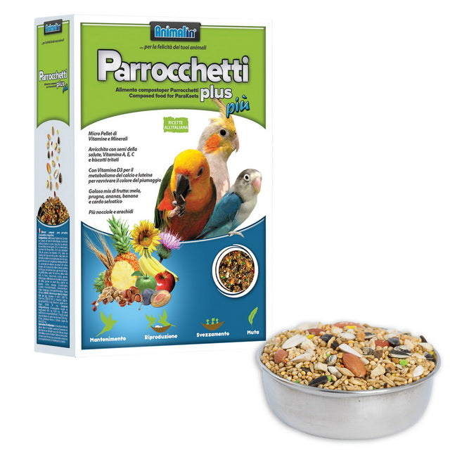 Parrocchetti Plus Più 800g