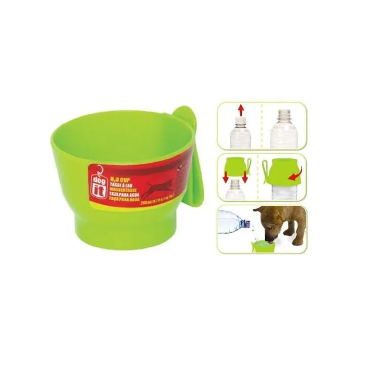 Tazza/Tappo per Bottiglia Acqua - Ciotola per Cani 200ml