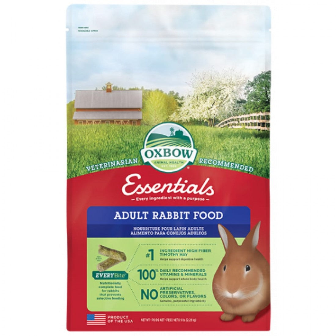 OXBOW Essential Adult Rabbit Food 2,25kg