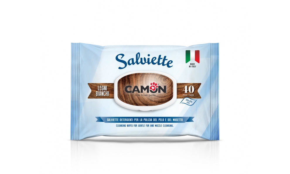 Camon Salviette Detergenti 5x40pezzi Totale 200 Salviettine