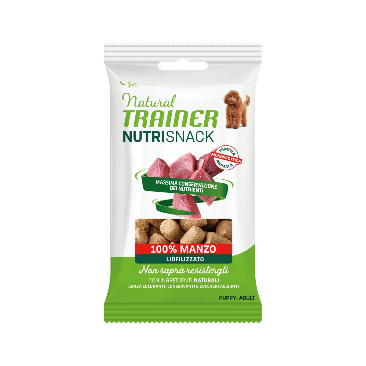 Natural Trainer NutriSnack Insaporitore per Crocchette 20g