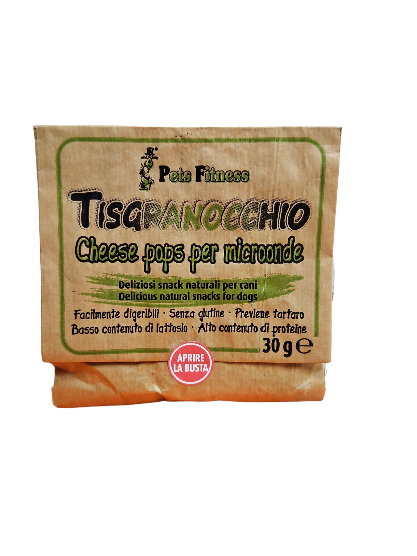 TiSgranocchio cheese pop per microonde 30g