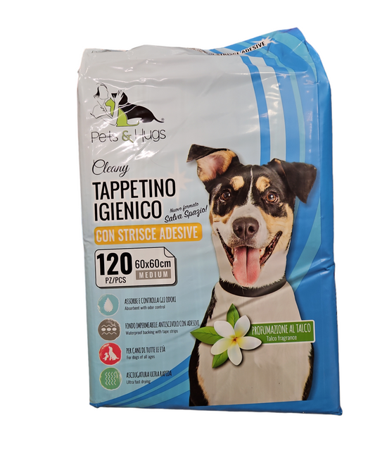 Pets&Hugs tappetino igienico nuovo formato da 120 pezzi
