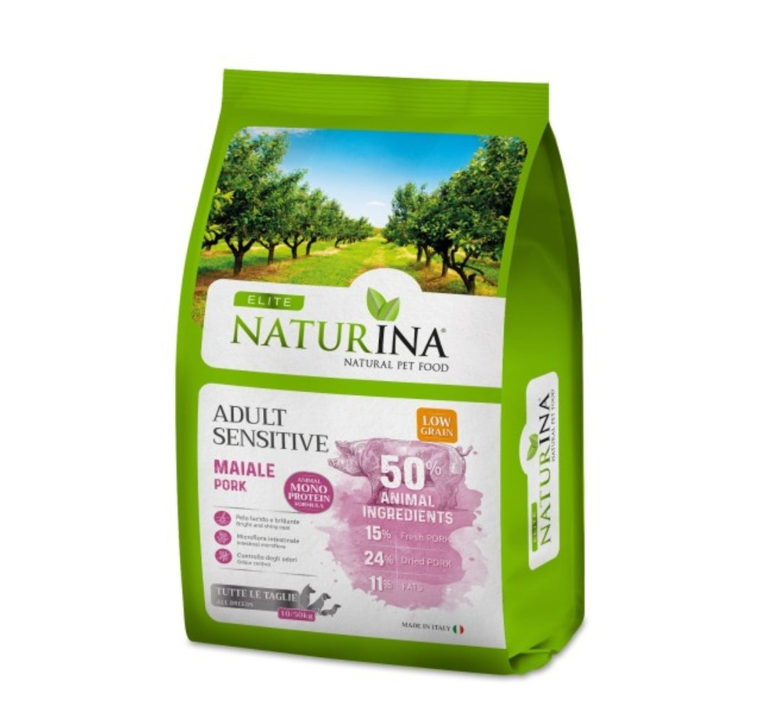 Naturina Èlite Adult Sensitive Maiale 2kg