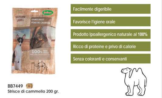 PELLE DI CAMMELLO snack per cani