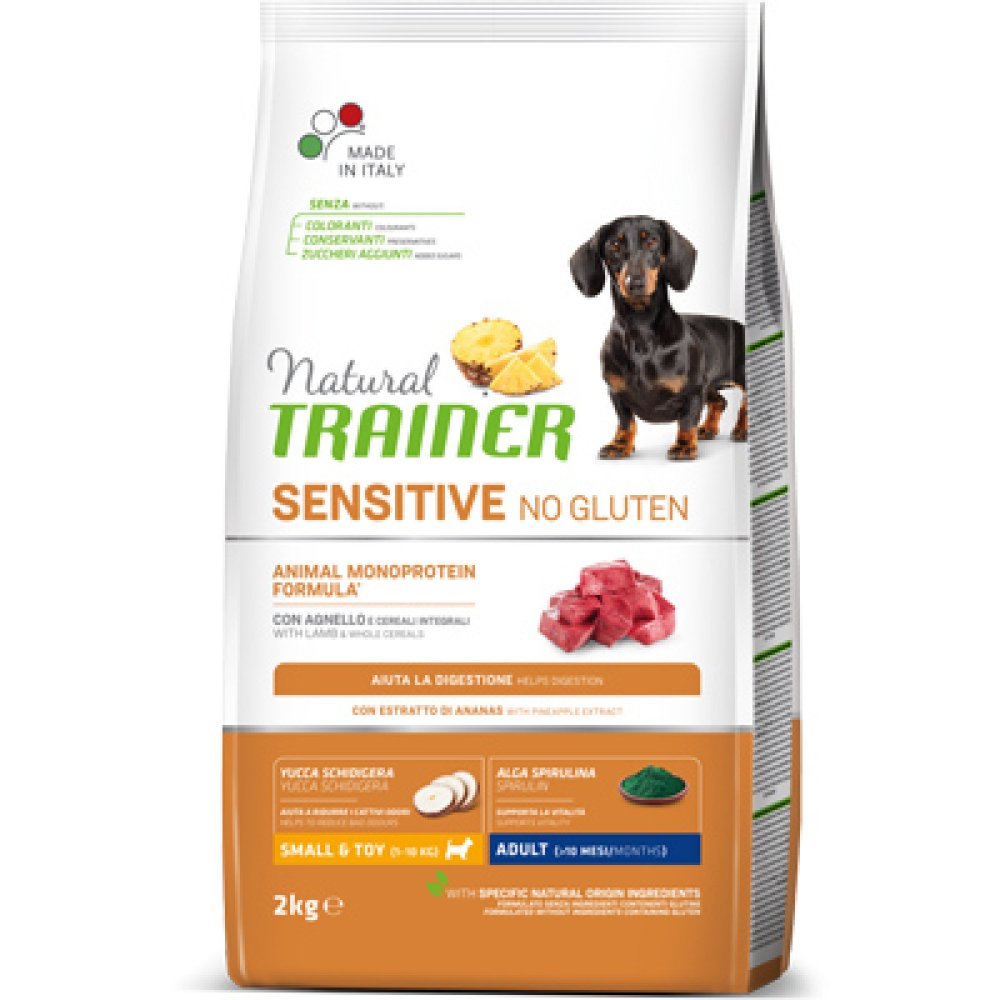 Natural Trainer Sensitive No Gluten Small e Toy 2kg