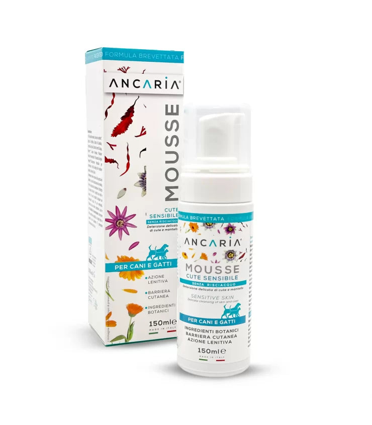 Ancaria Mousse Senza Risciacquo Cute Sensibile 150ml