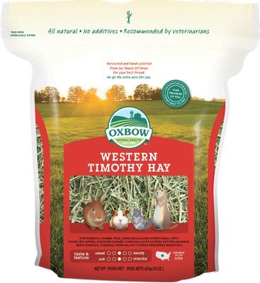 OXBOW Western Timothy Hay Fieno per Roditori 1,13kg