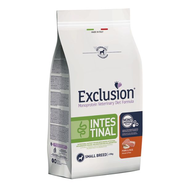 Exclusion Diet Intestinal Small Breed Maiale e Riso 7kg