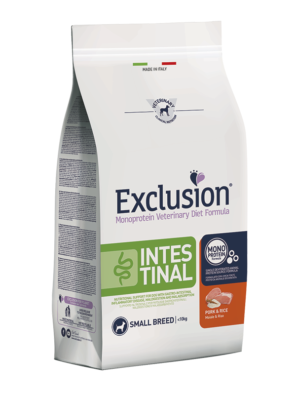 Exclusion Intestinal Small Breeds Maiale e Riso 2 kg