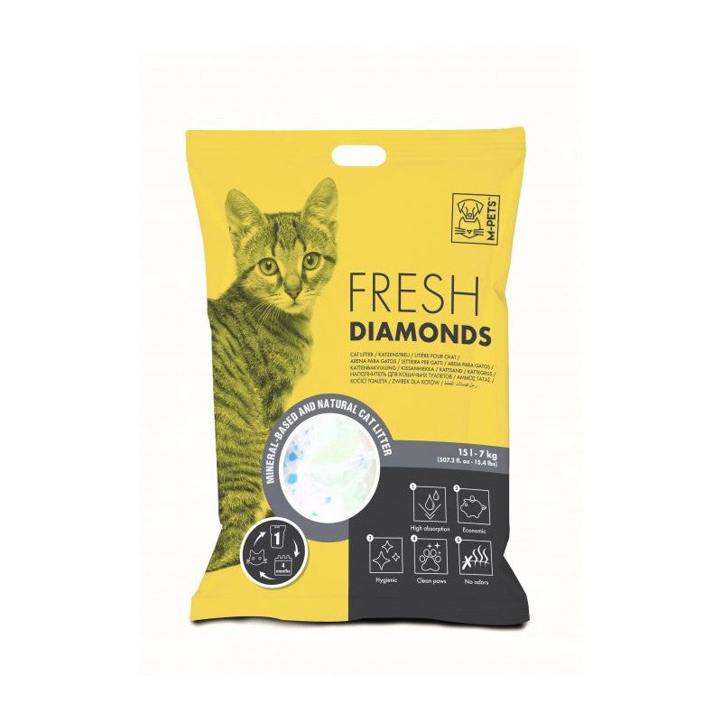 Fresh Diamonds Lettiera Silicio 2,2kg Cat Letter