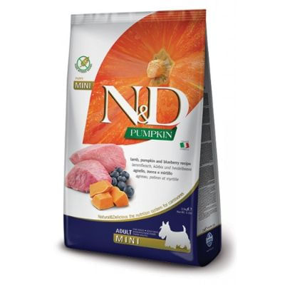N&D Pumpkin Adult Mini Zucca e Agnello 2,5kg