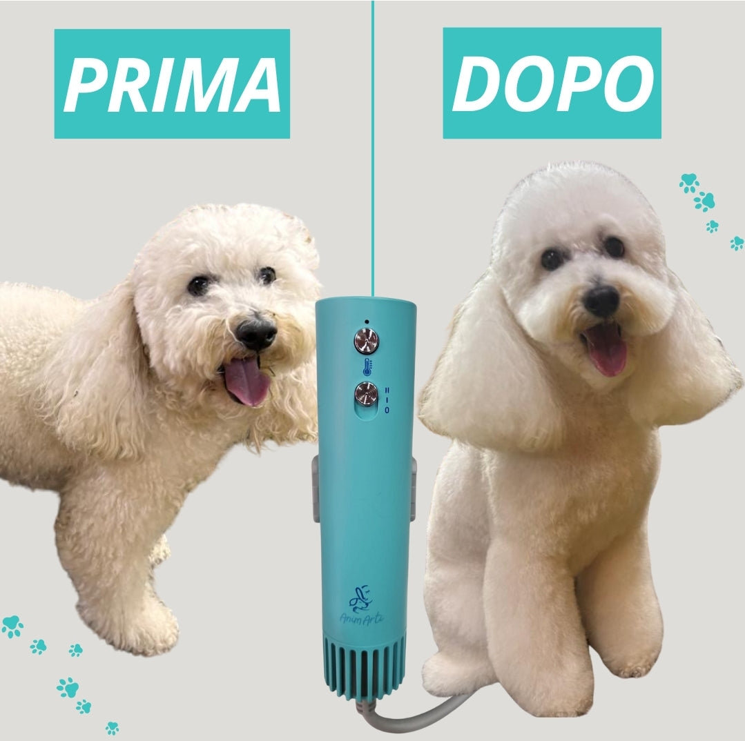 AnimArtì MAMAPÙ Phon per Cani con Supporto da Collo - 1400W