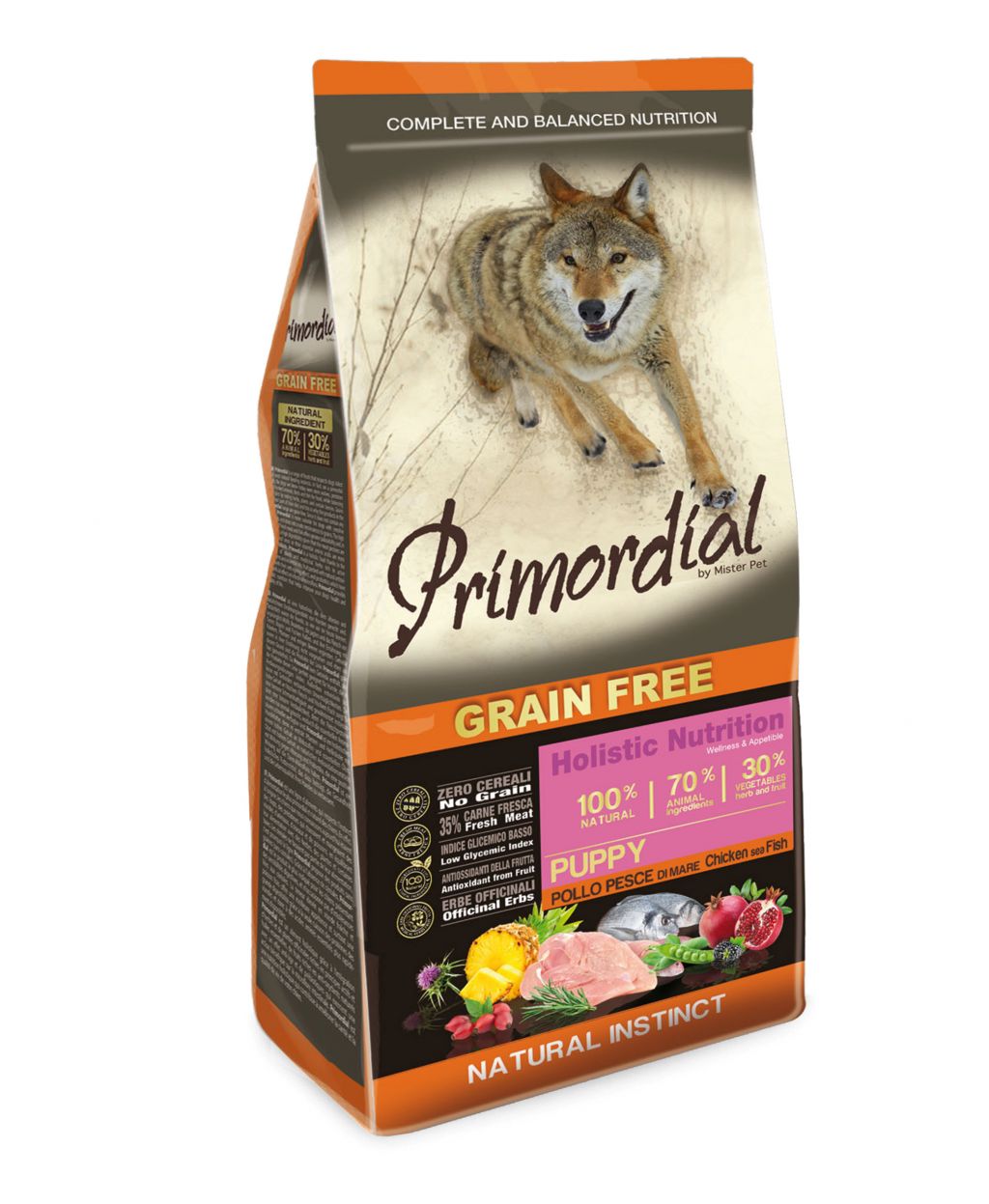 Primordial Puppy Pollo & Pesce Grain Free 2kg