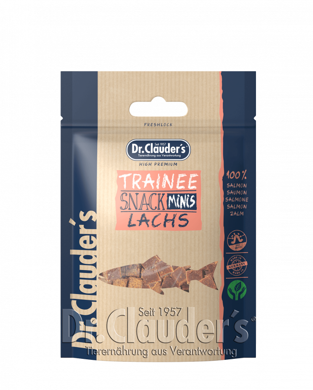 Dr. Clauder's Trainee Minis Snack per Cani Mini Cubetti 50g