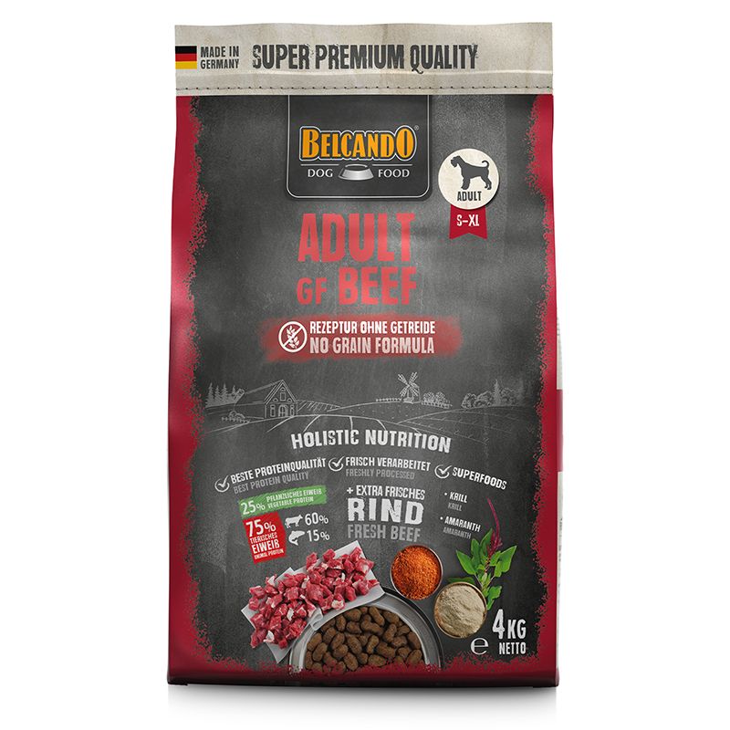 BELCANDO Adult Grain Free Manzo 4kg