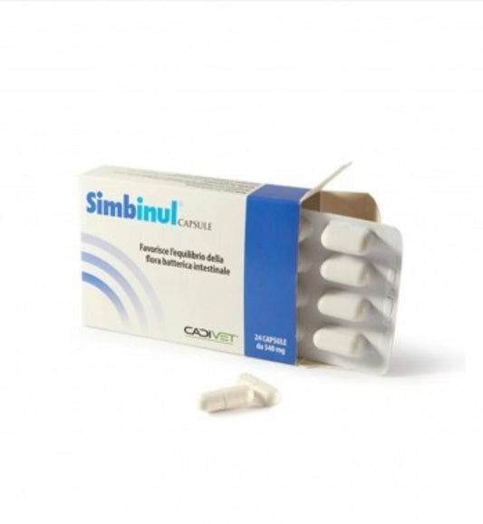 Simbinul - Favorisce l'equilibrio della Flora Batterica Intestinale - 24 Capsule
