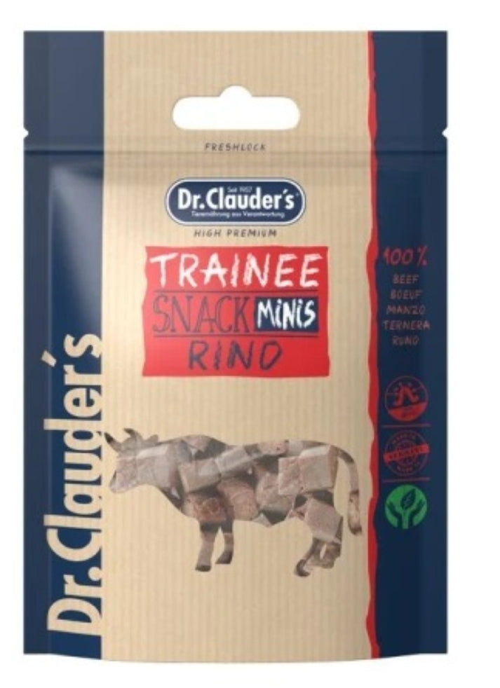 Dr. Clauder's Trainee Minis Snack per Cani Mini Cubetti 50g