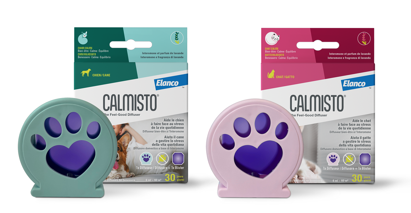 Elanco Calmisto Diffusore per Cane e Gatto - Aiuta a Ridurre lo Stress