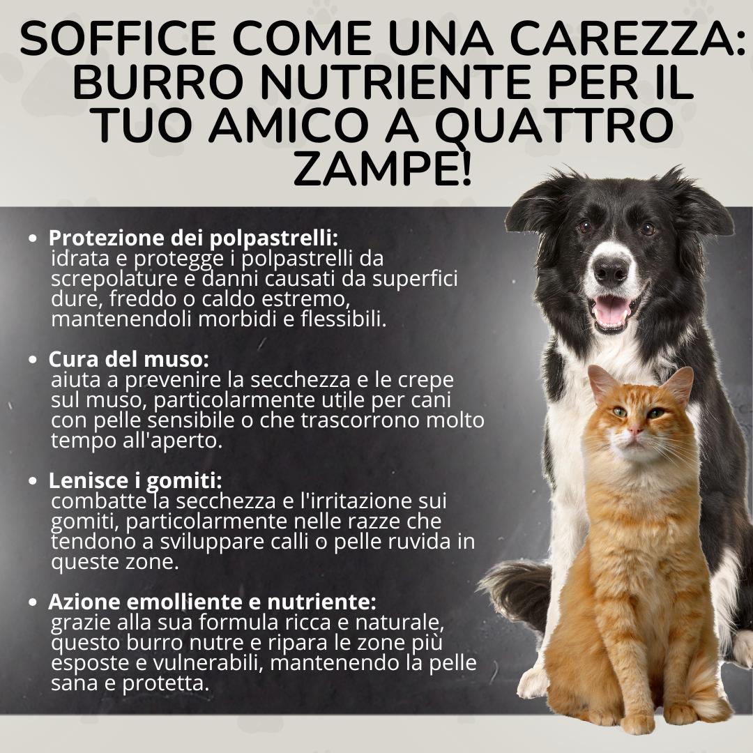 AnimArtì Unguento Lenitivo per Polpastrelli Naso e Gomiti - 99% Origine Vegetale