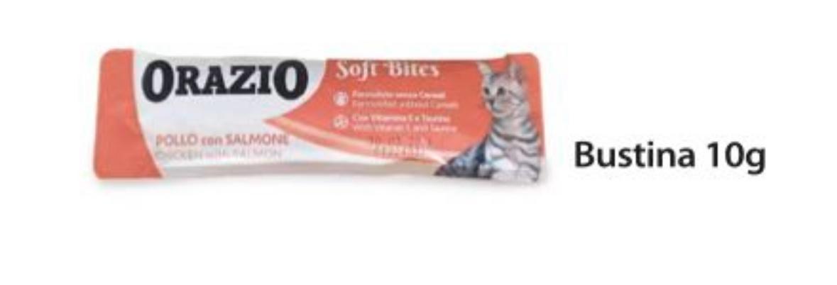 Orazio Soft Bites Morbidi Snack per Gatto 10g