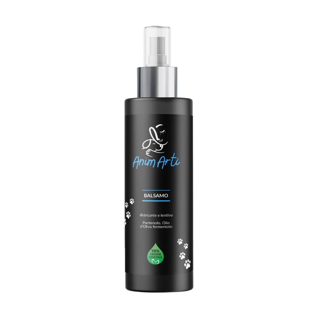 AnimArtì Balsamo Spray Districante e Lenitivo per Cani e Gatti - 98% Origine Vegetale 200ml