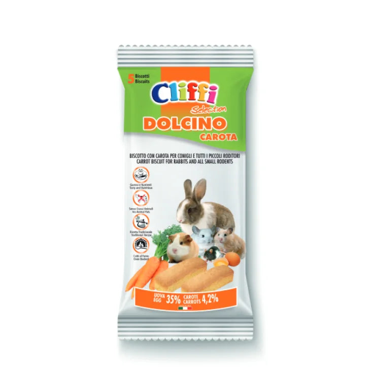 Puro Tutolo di Mais al Limone PROMO 2 Pezzi + Cliffi Dolcino Roditori alla Carota