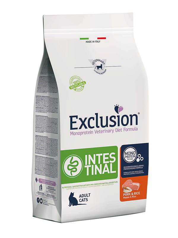 Exclusion Diet Intestinal Cat - Croccantini per Gatti - 300g