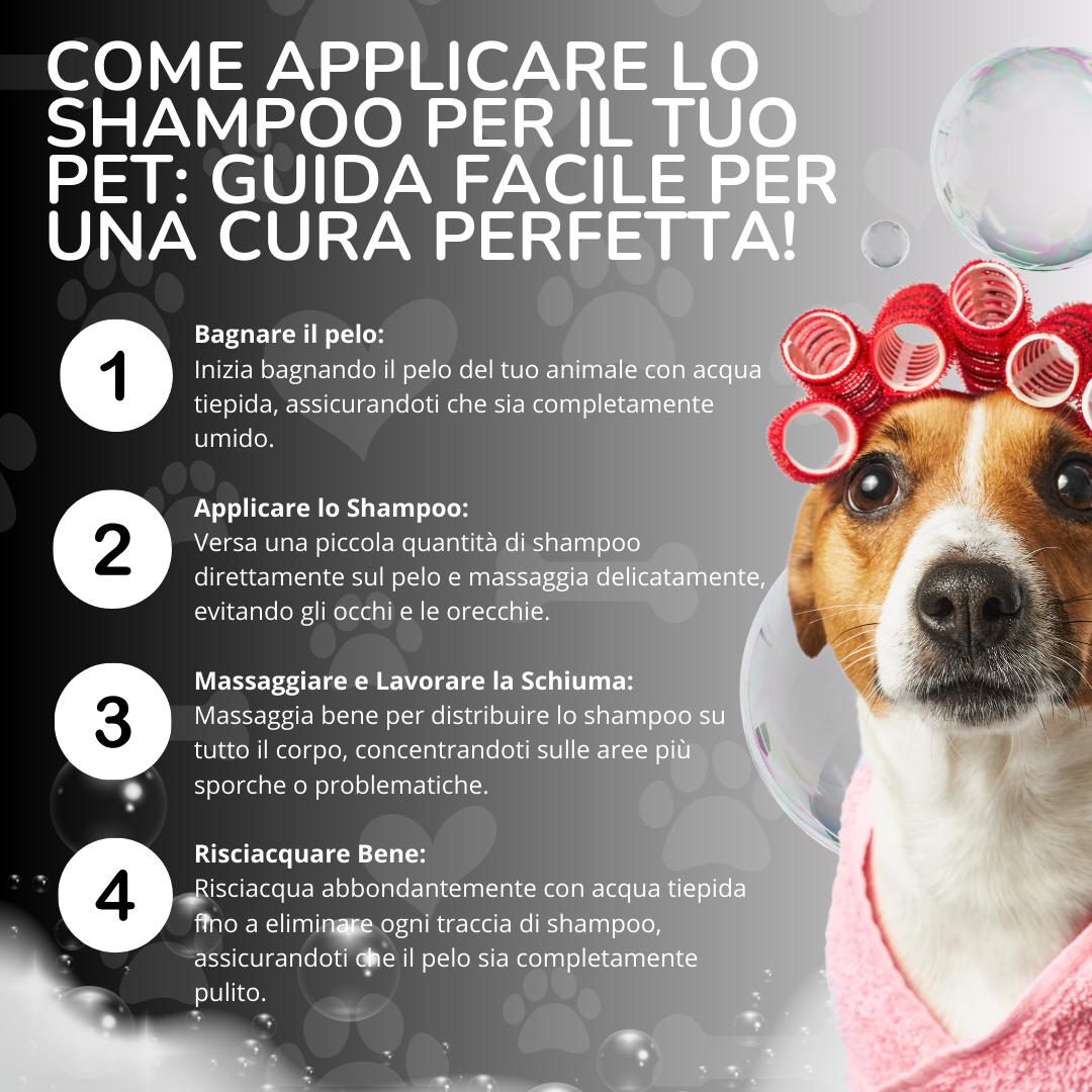 AnimArtì Shampoo Idratante per Cani e Gatti - Olio Essenziale Tea Tree 200ml