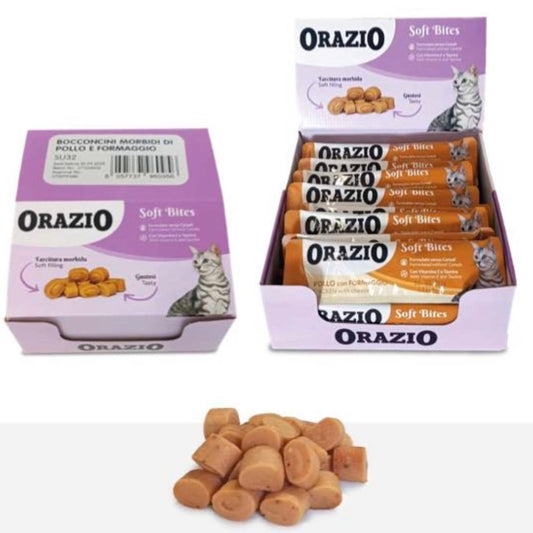 Orazio Soft Bites Morbidi Snack per Gatto 10g