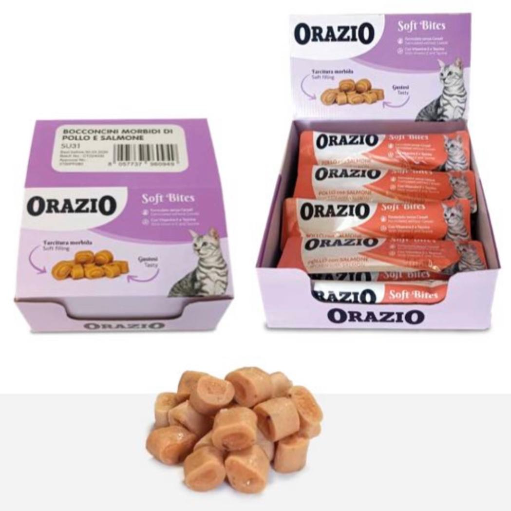 Orazio Soft Bites Morbidi Snack per Gatto 10g