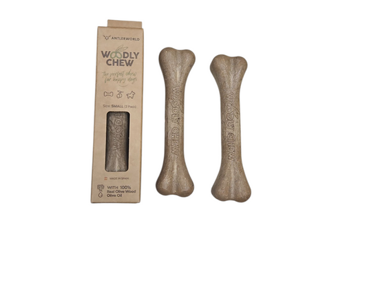 Gioco per Cani - Osso per Cani con vero Legno d'Ulivo