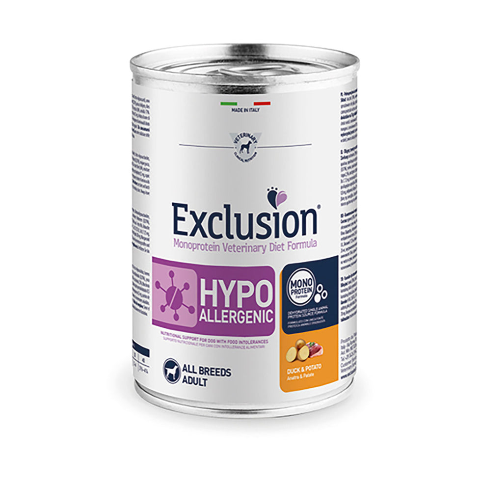 Exclusion Veterinary Diet Hypoallergenic 400gr