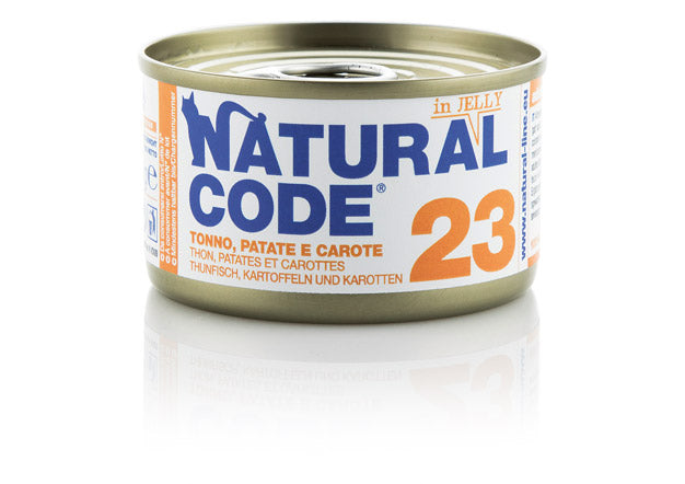 NATURAL CODE lattine gatto 85 gr