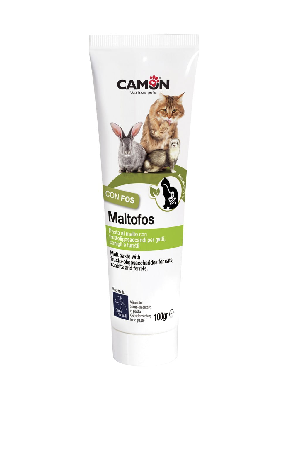 Camon Maltofos - Pasta al Malto per Gatti e Roditori 100g