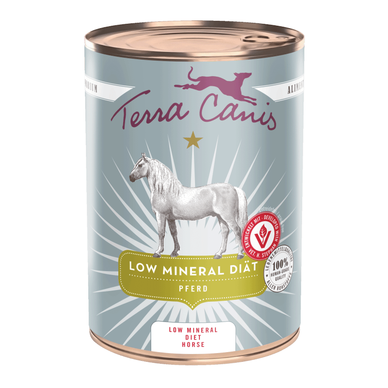 Terra Canis Low Mineral Cavallo 400g