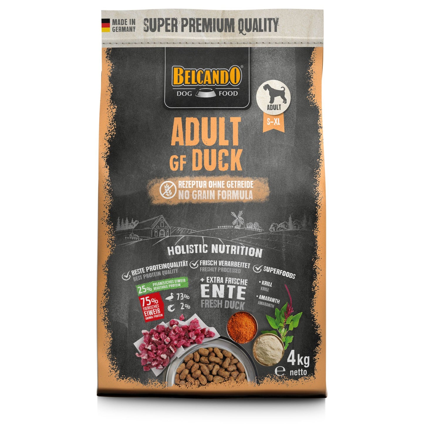 BELCANDO Adult Grain Free Anatra 4kg