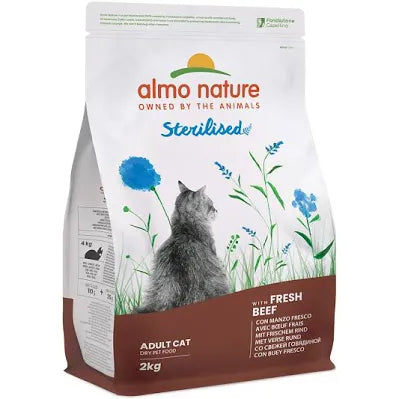 Almo Nature Holistic Sterilised con manzo fresco 2 kg