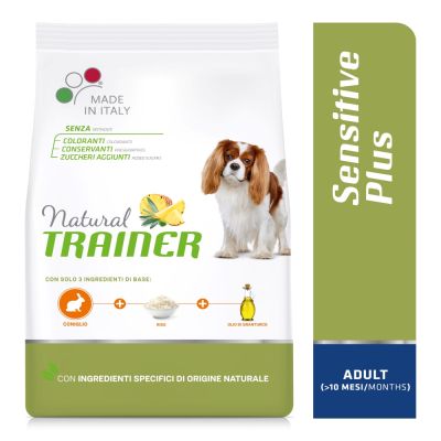 Trainer Sensitive Plus small adult coniglio 7kg