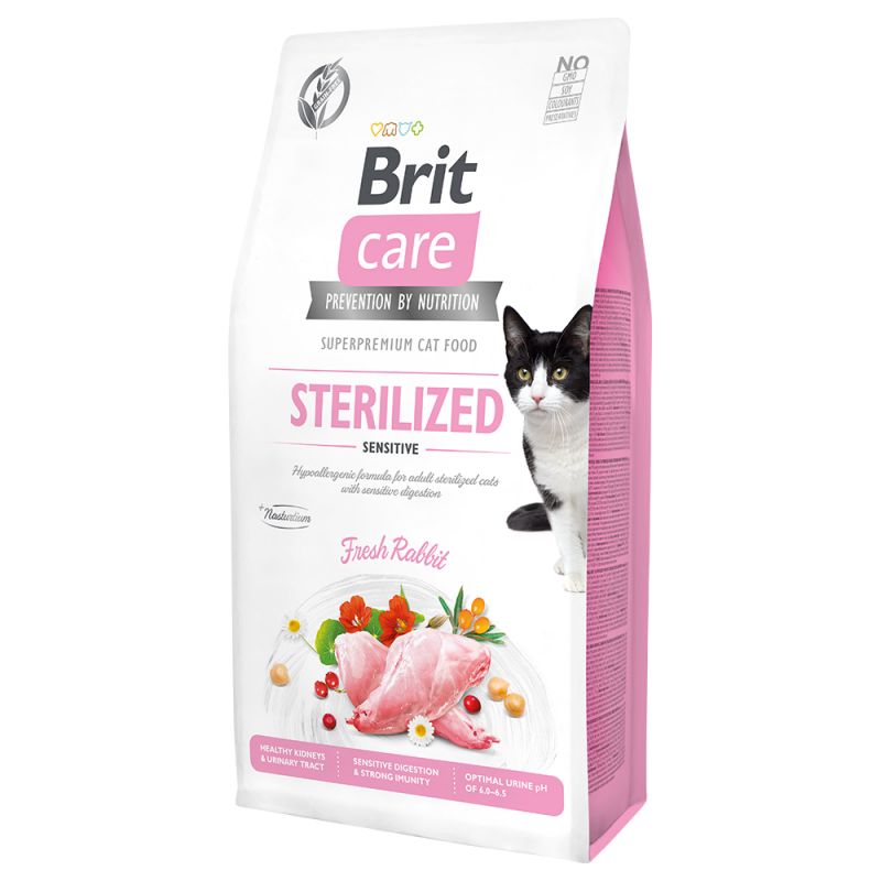 Brit Care Cat Sterilised Sensitive Coniglio 2 kg