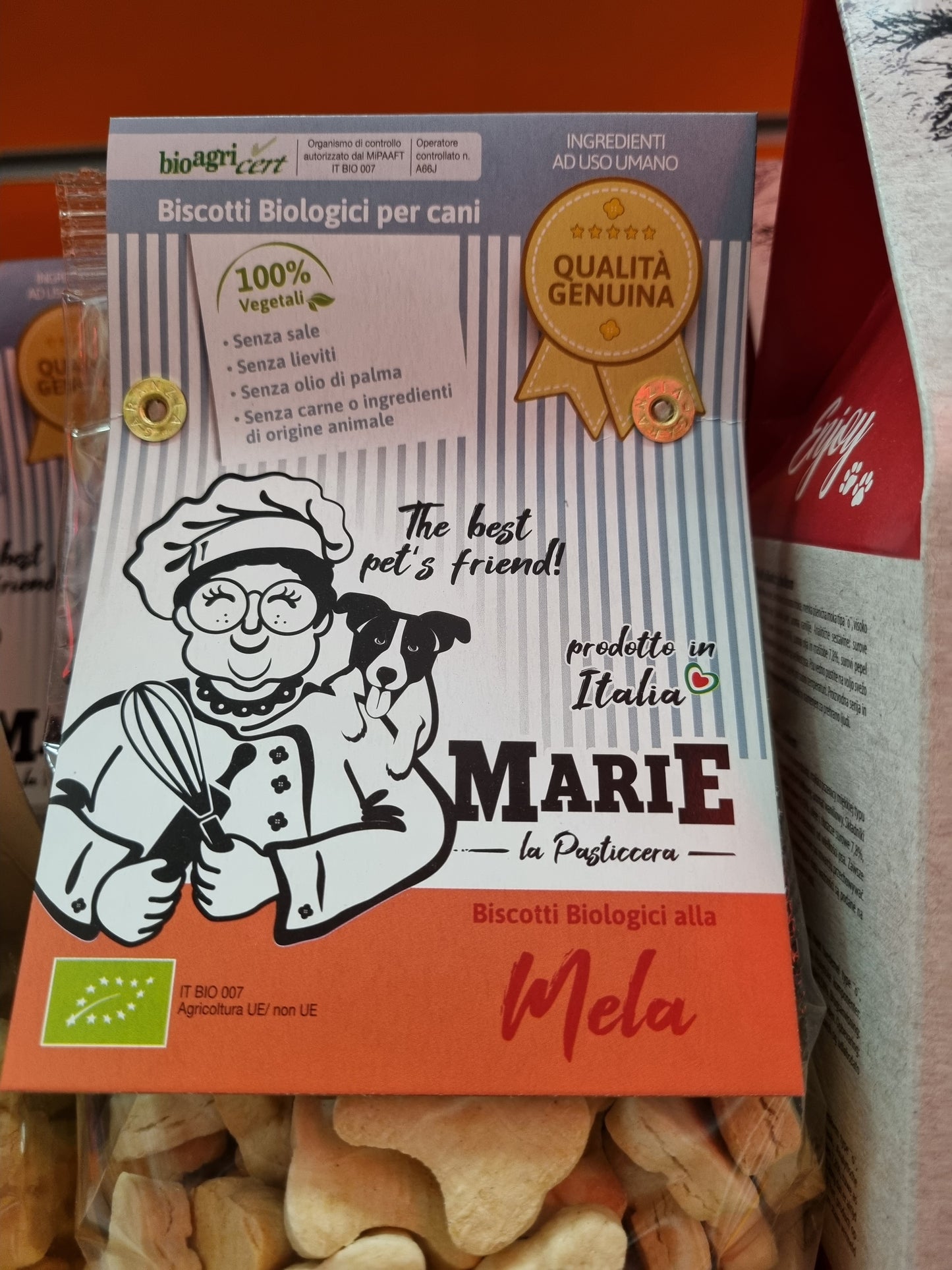 Marie Biscotti Bio e Vegetali per cani 210gr