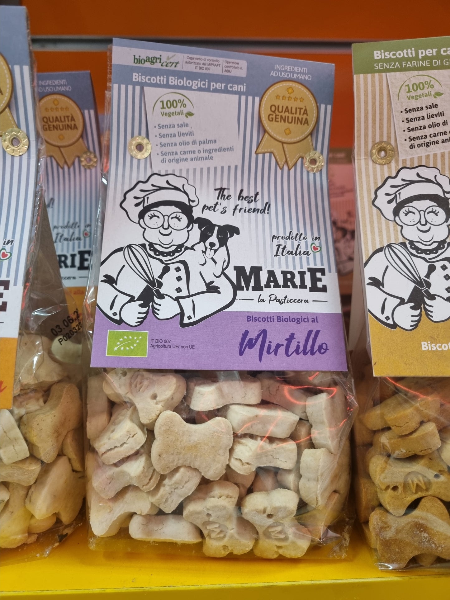 Marie Biscotti Bio e Vegetali per cani 210gr