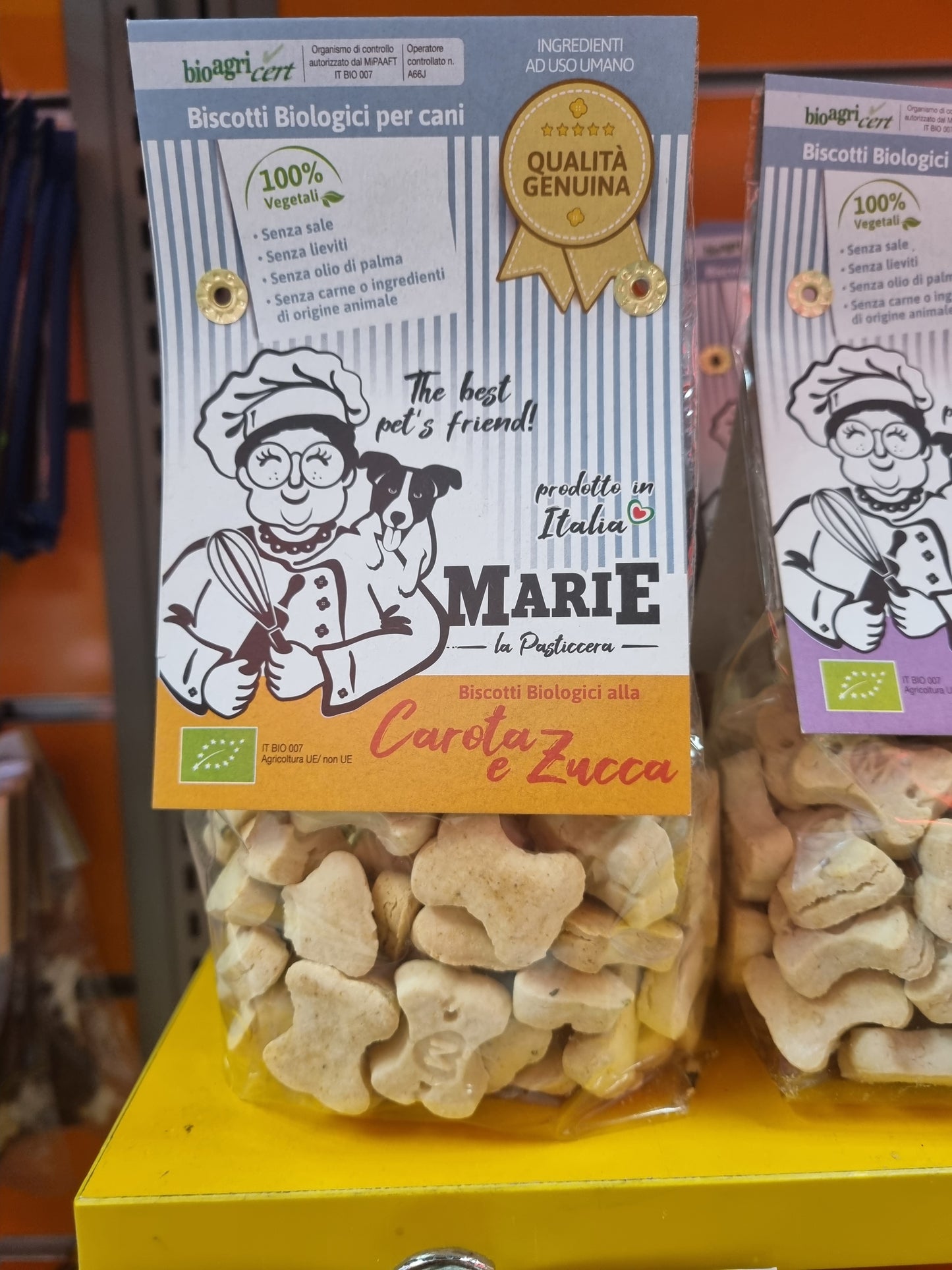 Marie Biscotti Bio e Vegetali per cani 210gr