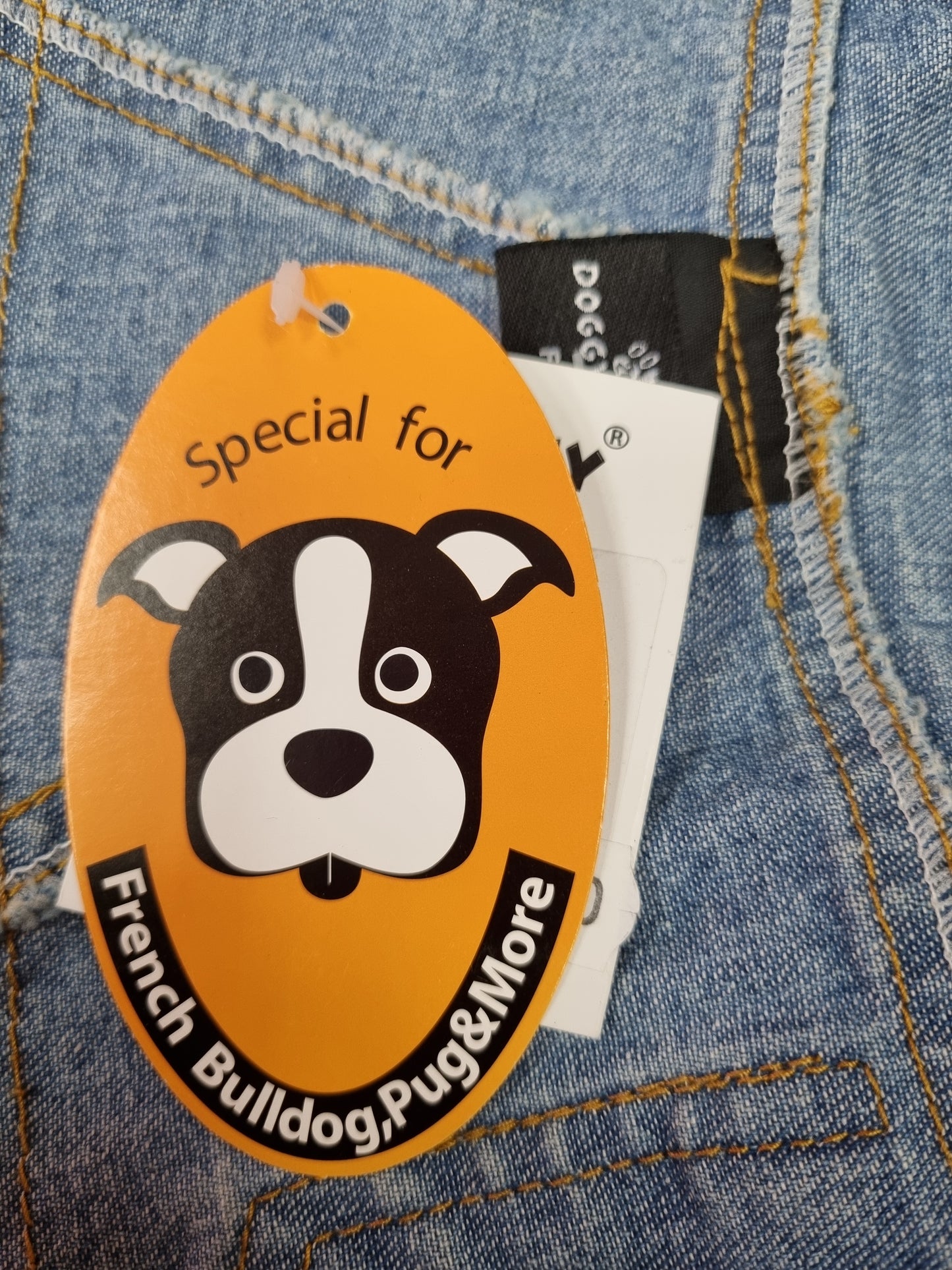 Doggy Dolly vestito per cani, edizione speciale per carlino e Bouledogue francese.