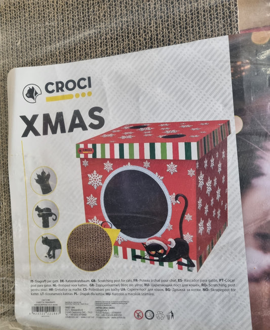 Croci XMAS Tiragraffi casetta in cartone