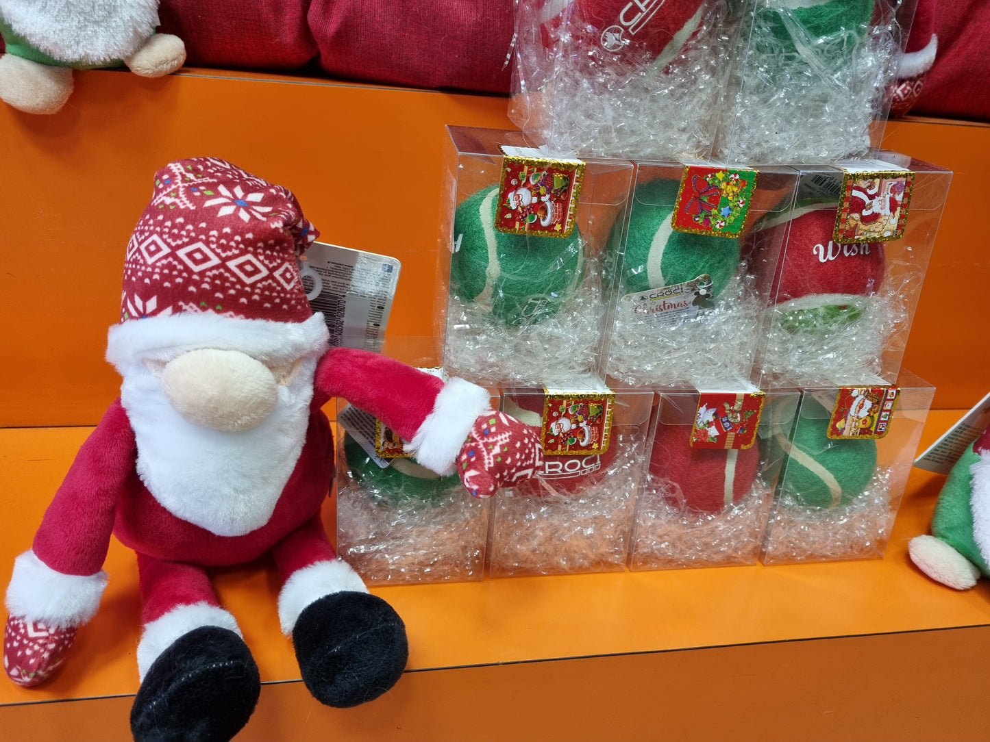 Croci Palla da Tennis in confezione natalizia