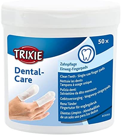 Trixie mini salviette monouso per igiene auricolare, oculare e dentale
